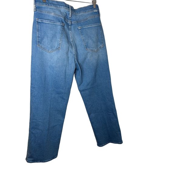 NWT Mother The Rambler Zip Ankle Jeans Wash Going Dutch Size 33 - Picture 6 of 8